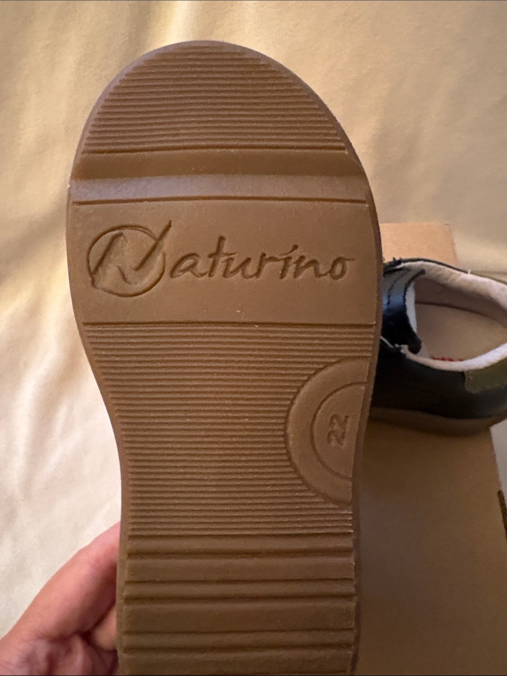 NWT NATURINO EINDHOVEN 2 VL.
Leather sneakers in Black - Picture 15 of 15